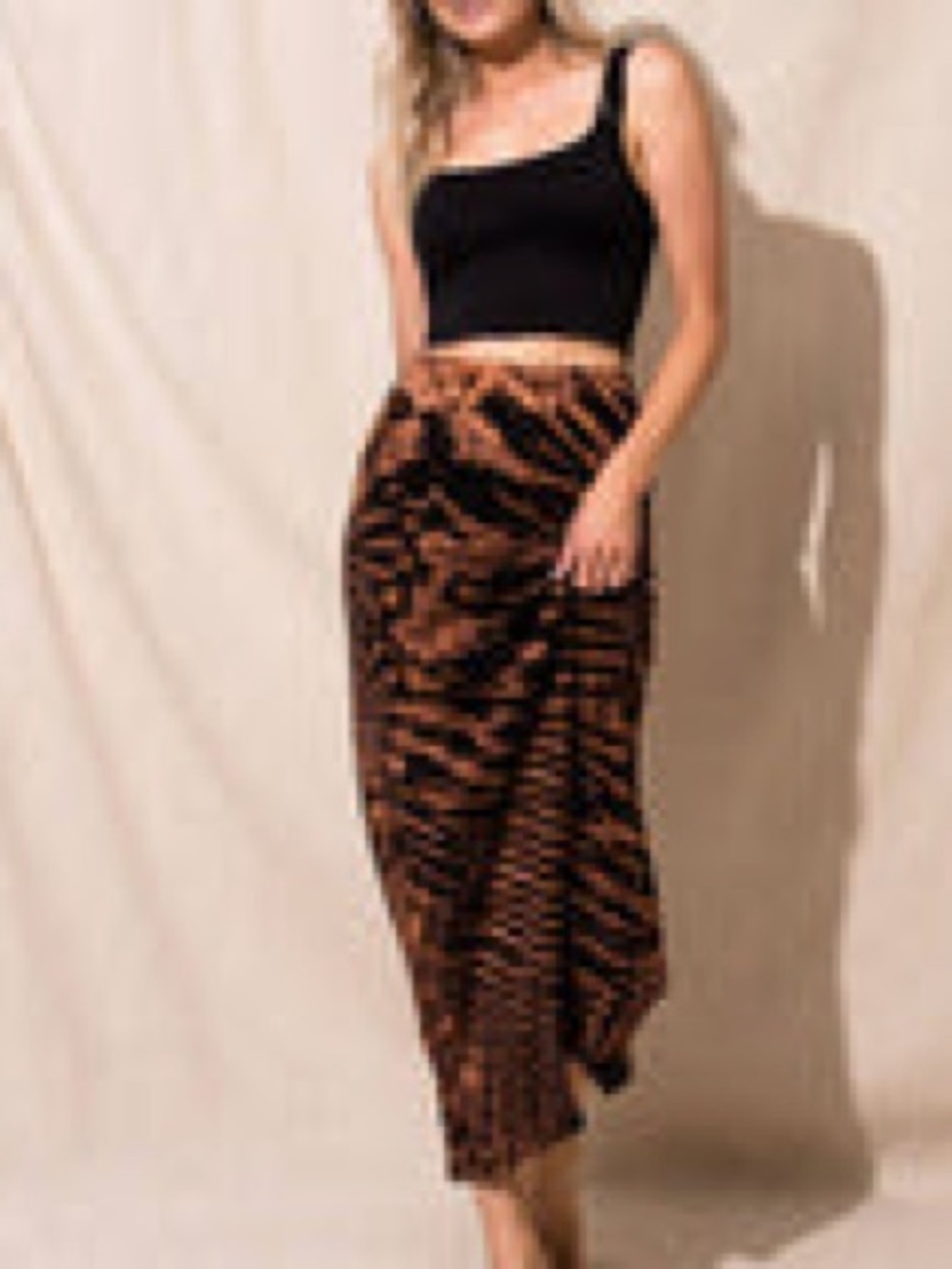 Sivana Boho Tie-Dye Maxi Skirt—one size (stretchy)